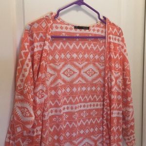 Aztec Print Cardigan